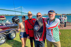 ICHA organizers and volunteers posing at the 24th Annual Fishing Derby