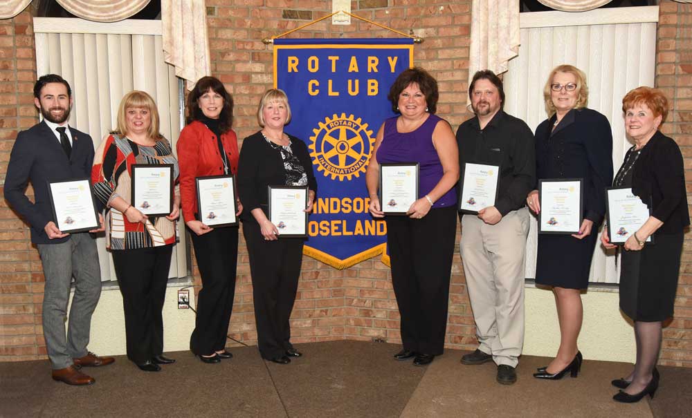 Rotary Club Award Winners