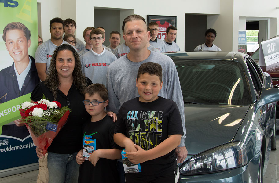 Kingsville Family, Rebuilding Wheels Rebuilding Lives
