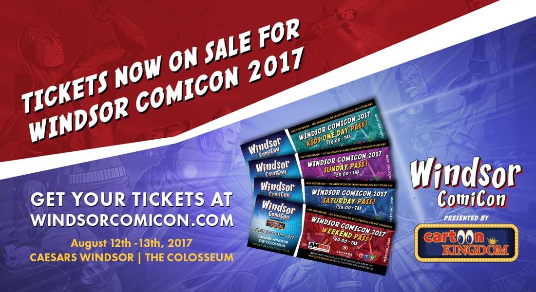 Windsor ComiCon Tickets