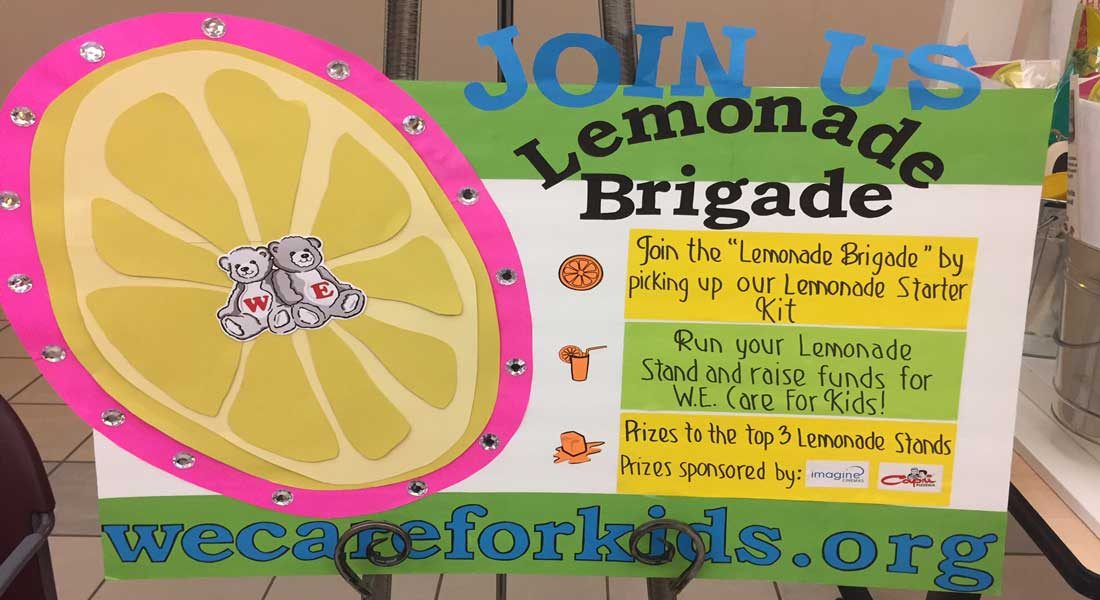 WE Care for Kids Foundation Announces New Kids Fundraising Initiative