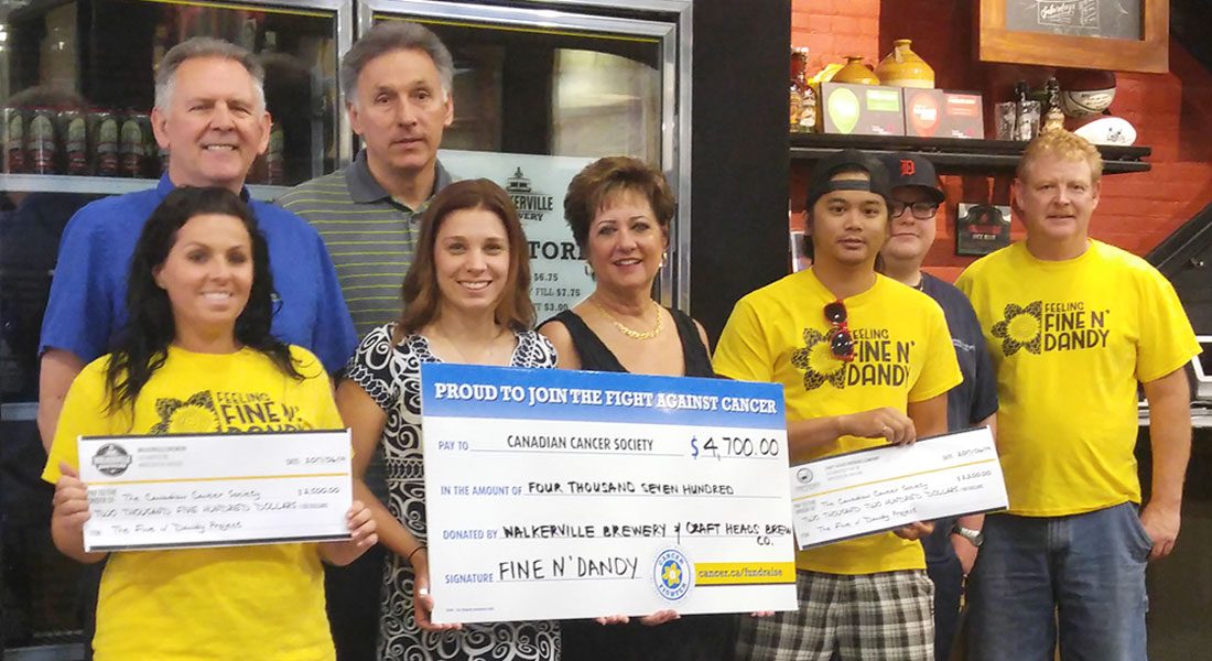 $4,700 Donation is Fine n Dandy