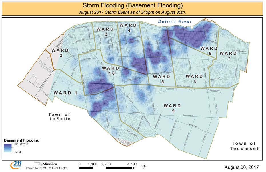 Update on Windsor Flood Support Services