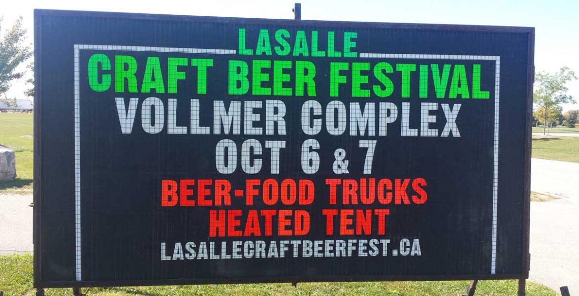 Cheers to the LaSalle Craft Beer Festival