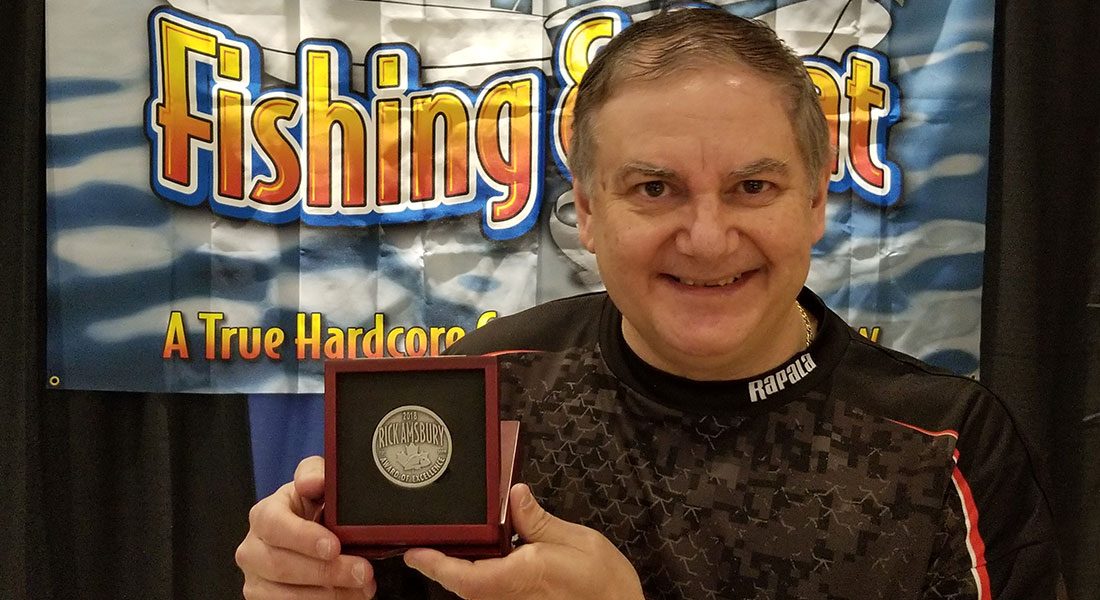 Local Fisherman Pat Pagano Awarded Rick Amsbury Award of Excellence