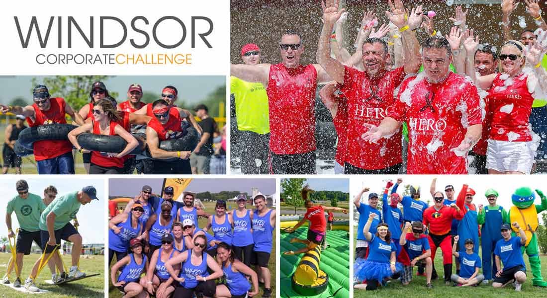 Registration Now Open for Windsor Corporate Challenge - The Ultimate Team Building Experience