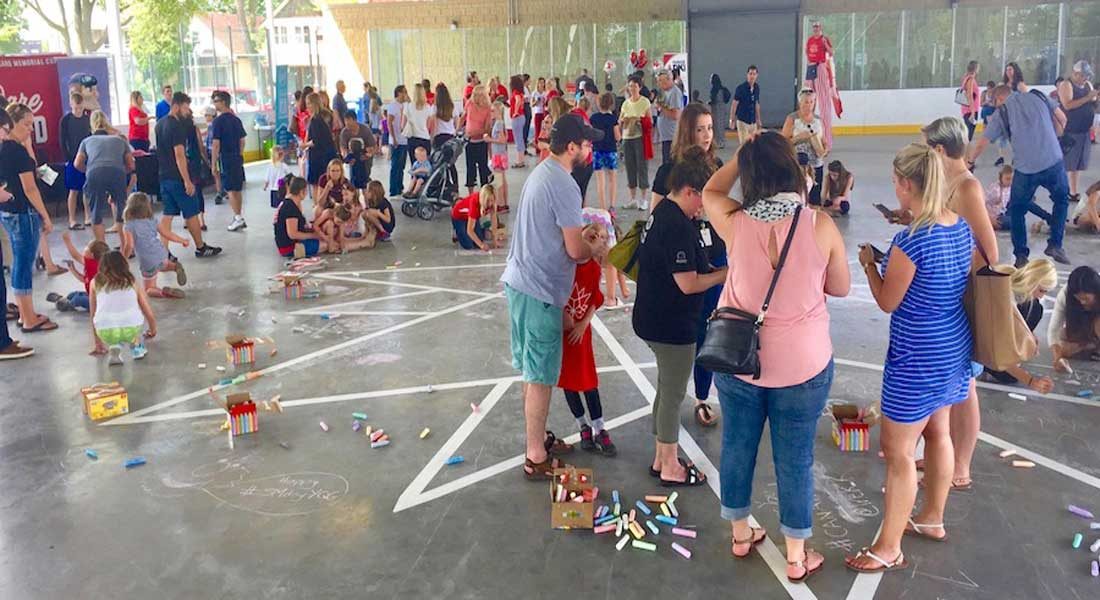 WEtech Alliance Celebrates Social Media Day 2018 with 8th Annual Community Chalk Tweet
