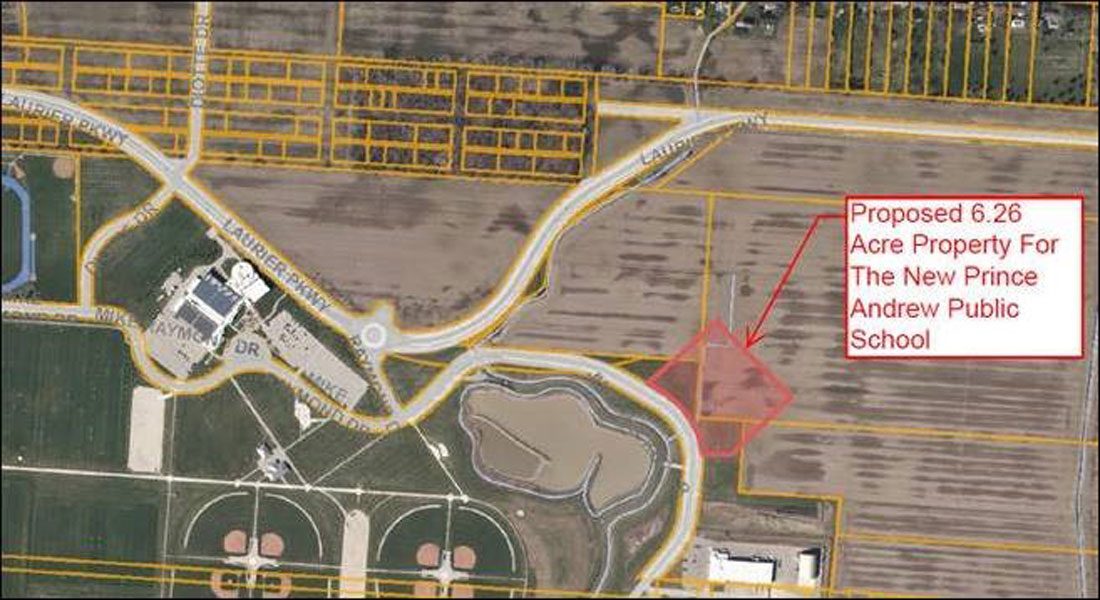 Land Purchased in LaSalle for Replacement of Prince Andrew Public School