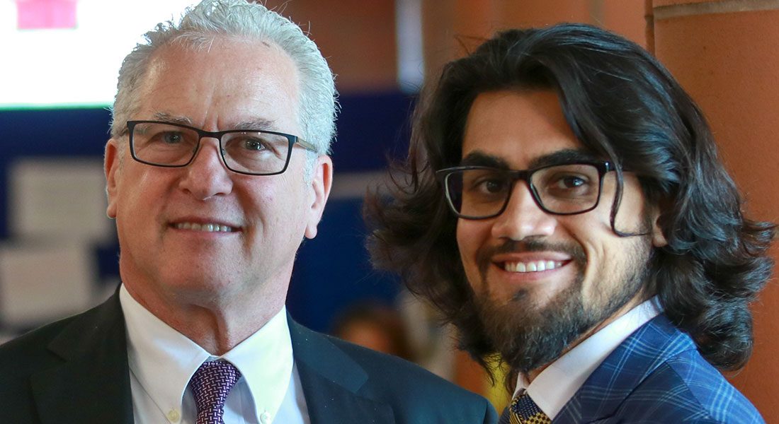 Sam Sinjari Visits Odette School of Business