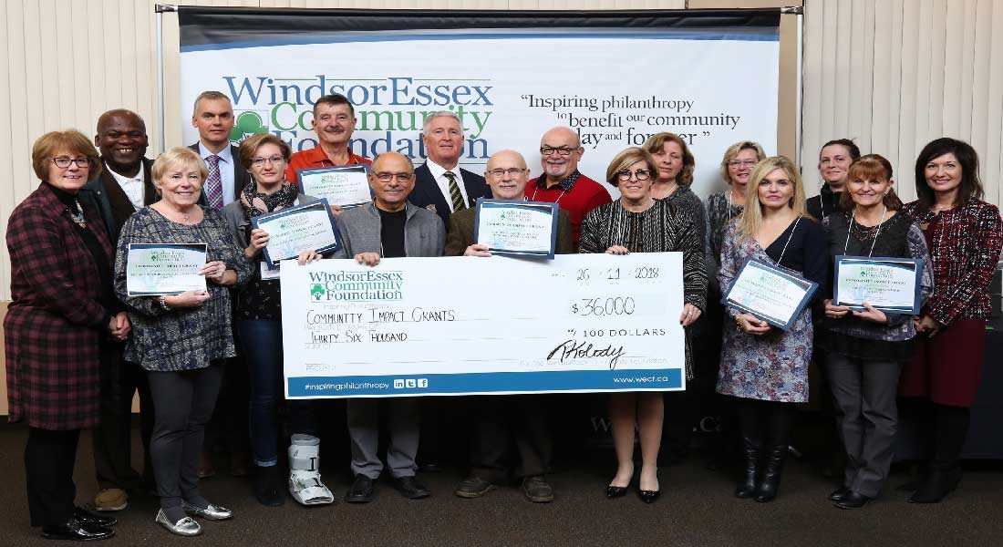 The WindsorEssex Community Foundation Grants $36,000 in Funding to Six Local Organizations