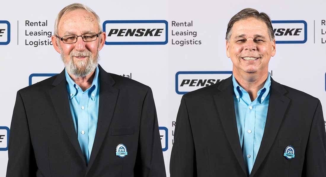 Penske Logistics Inducts Harold Chapman, Steve Martineau and Dave Swan of Windsor, Ontario, Into 2018 Truck Driver Wall of Fame