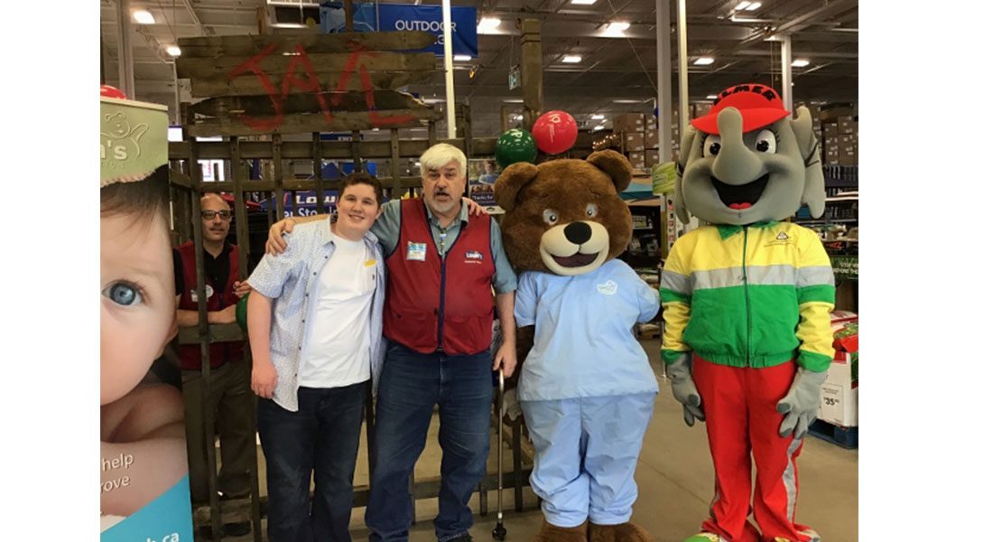LOWE'S EAST WINDSOR FUNDRAISER FOR CHILDREN'S MIRACLE NETWORK