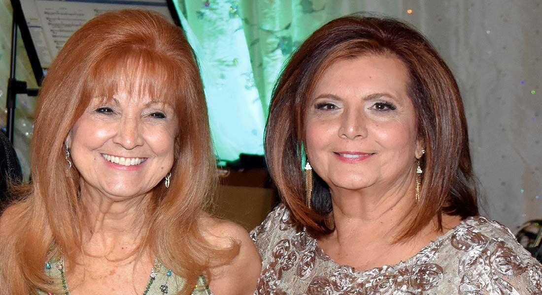 Anita Imperioli (right), Founder and President of In Honour Of The Ones We Love is shown with a member of her team, Teresa Silvestri. Photo by Rod Denis.