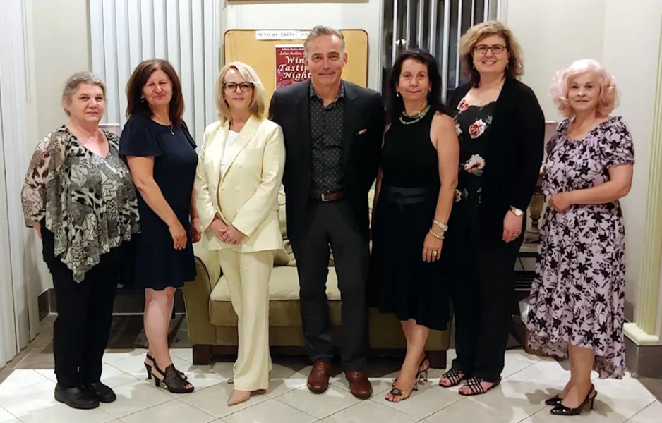 On July 8, 2022 the St. Nicholas Macedonian Community Centre (church and banquet hall) hosted a wine and cheese night with John Doyle of Colio Estates Wines as the Certified Sommelier for the evening.
