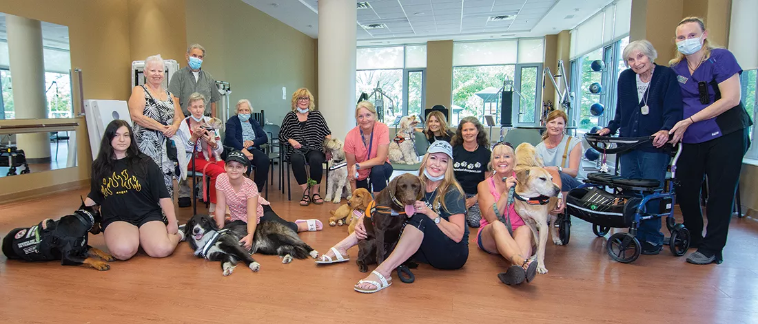 Therapy Dogs Of Southwestern Ontario: A Paws Worth Considering. Biz X magazine September 2022