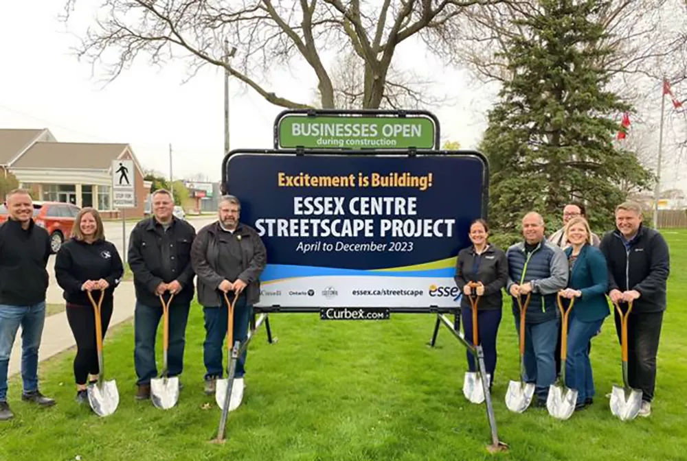 Essex Centre Streetscape Construction Begins