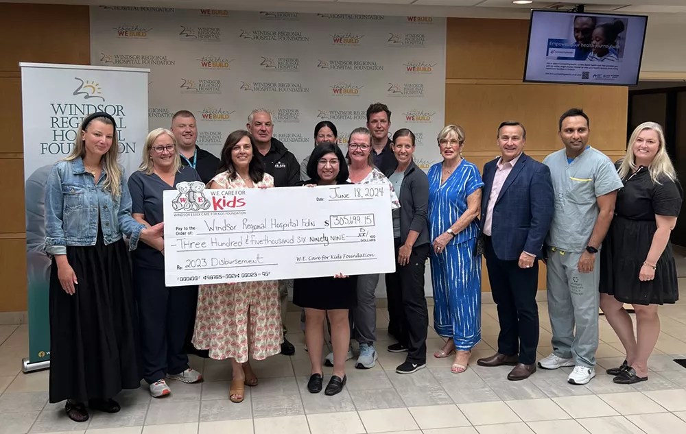W.E. Care for Kids Donates to WRH Foundation