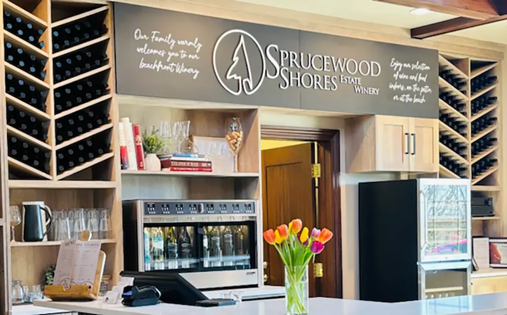 Sprucewood Shores Estate Winery - Biz X magazine