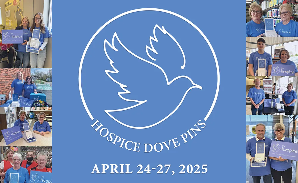 Dove Pins for Hospice - Biz X magazine