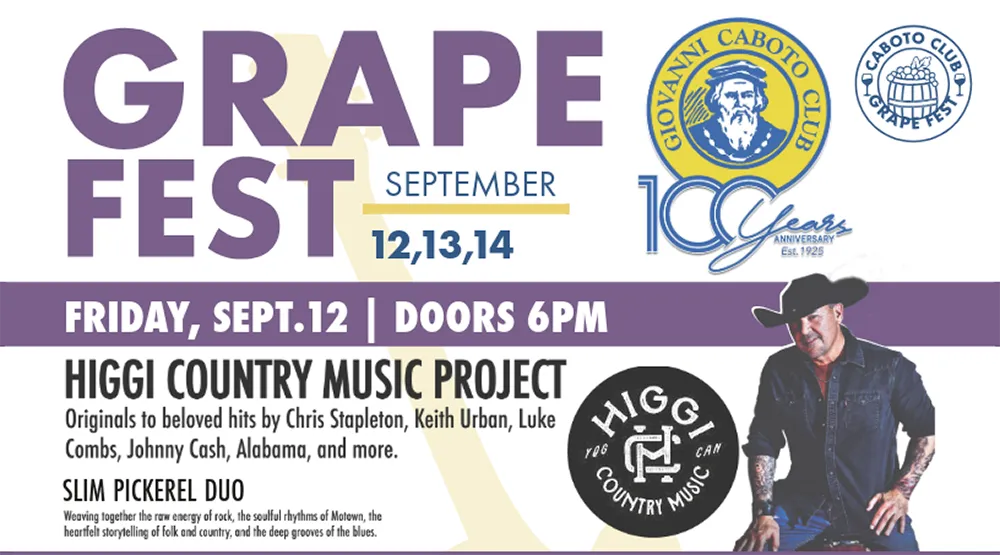 Caboto Club Grape Fest - Biz X magazine