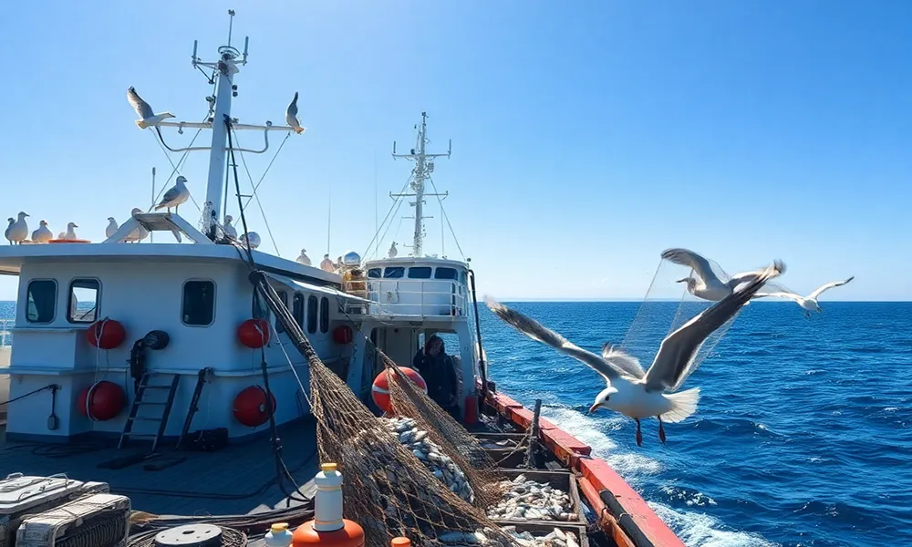 Fishing boat Lake Erie - Biz X magazine