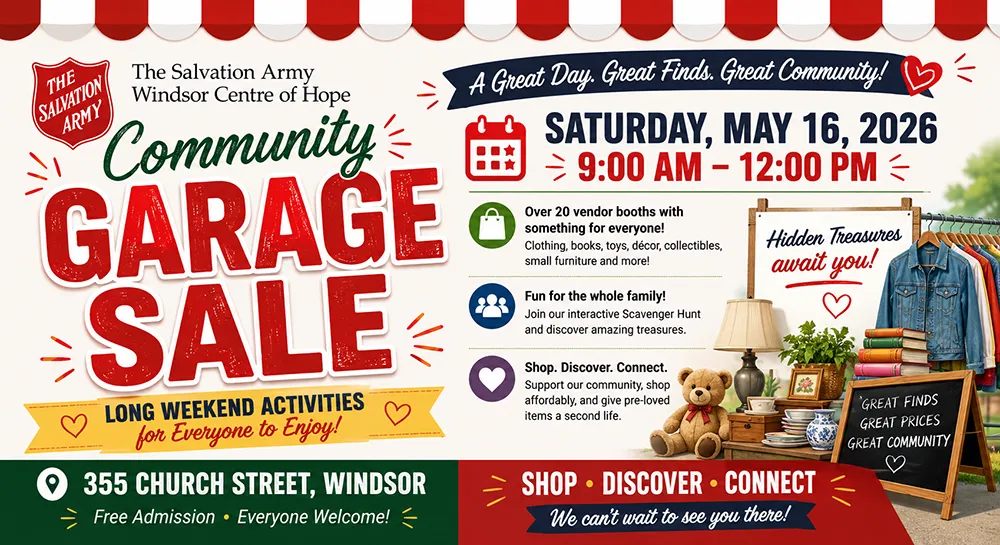 Community Garage Sale & Scavenger Hunt - Biz X magazine