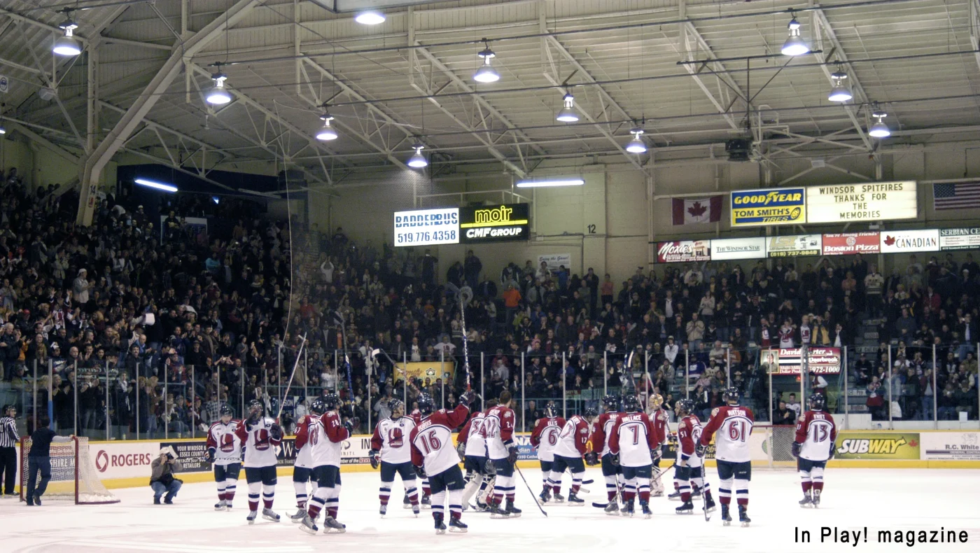 Last game at Windsor Arena - In Play! magazine