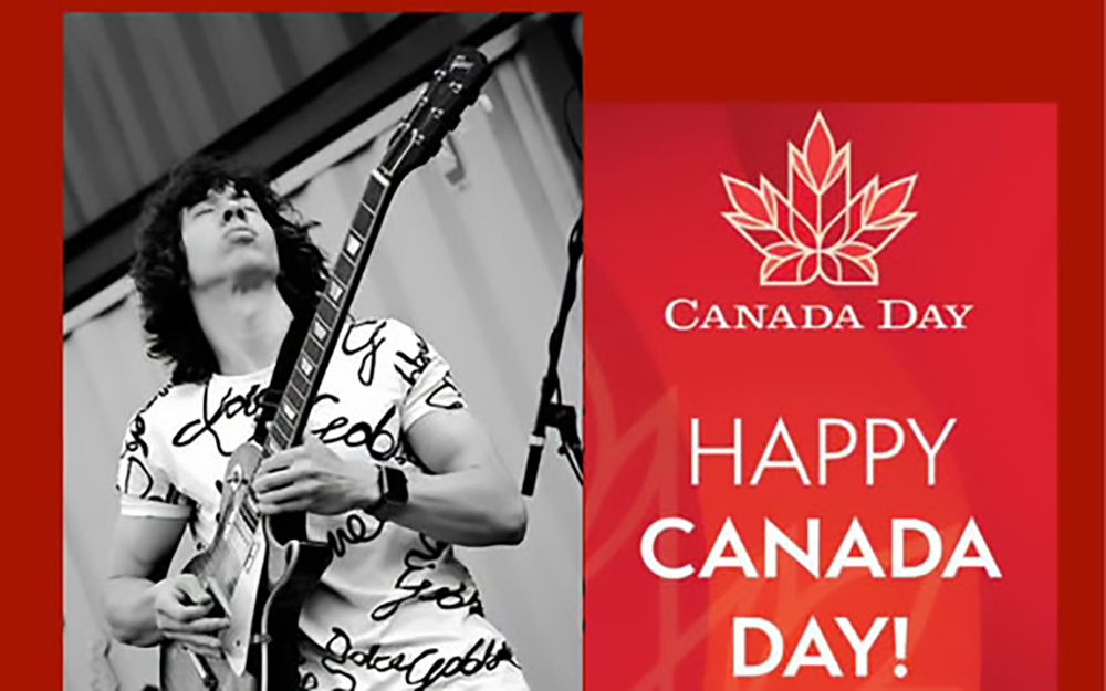 Christian Vegh Band Dock and Vine Canada Day - Biz X magazine